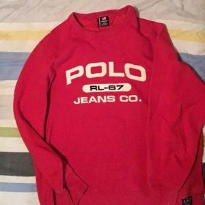Polo sweatshirt